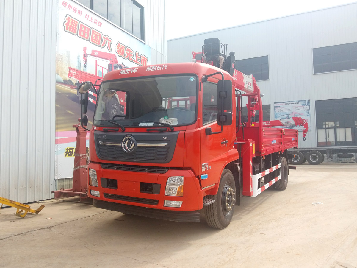 東風天錦VR上裝長興8噸直臂式吊機 東風天錦VR上裝長興8噸直臂式吊機