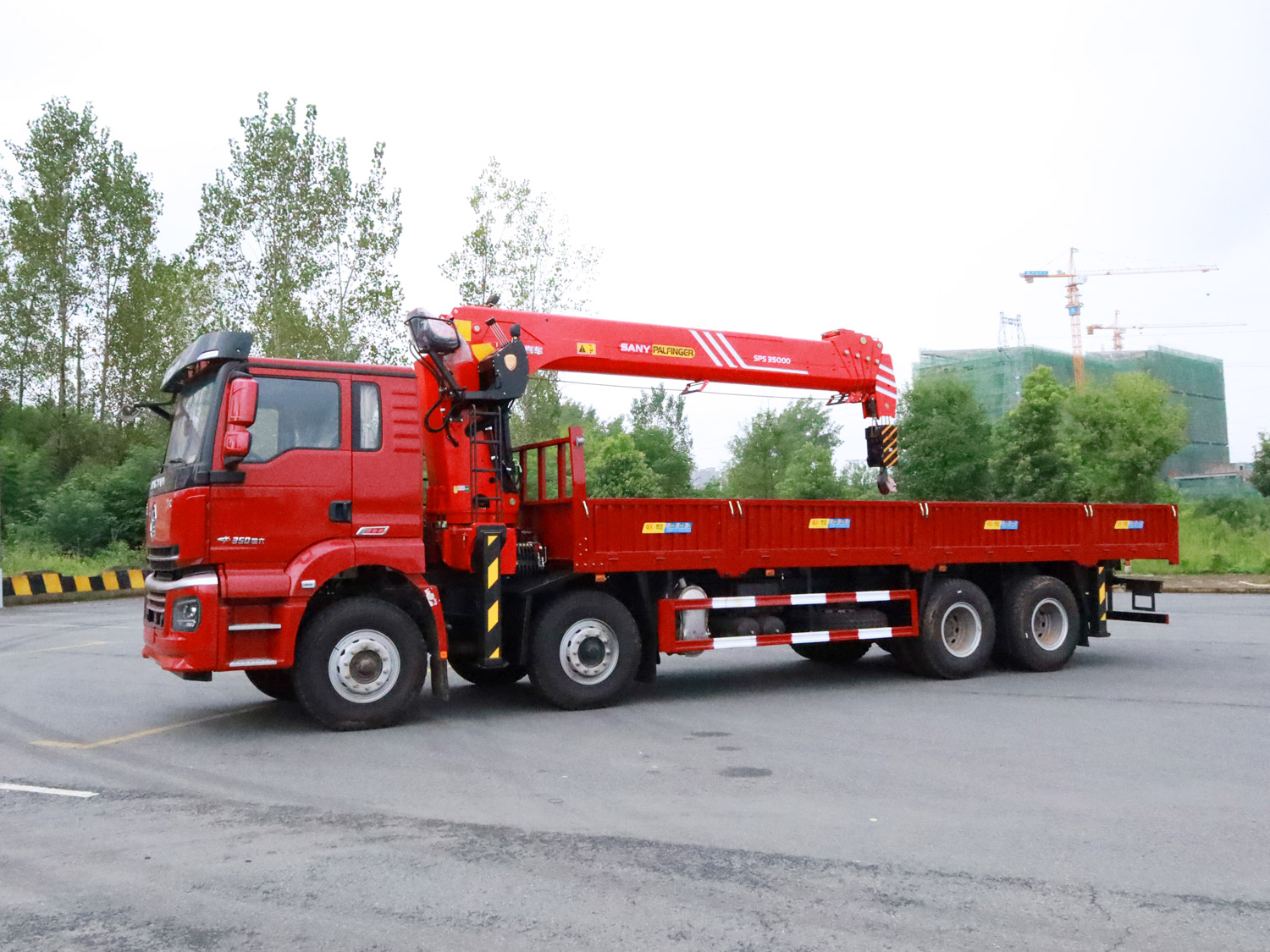 陜汽軒德翼3前四后八上裝三一14噸直臂式吊機 陜汽軒德翼3前四后八上裝三一14噸直臂式吊機