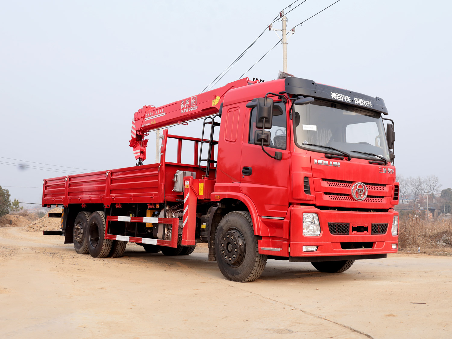 三環T280昊龍氣囊橋上裝發財10噸直臂式吊機 三環T280昊龍氣囊橋上裝發財10噸直臂式吊機