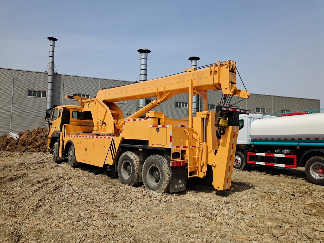 重汽豪沃NX前四后八拖吊分離重型清障車 重汽豪沃NX前四后八拖吊分離重型清障車